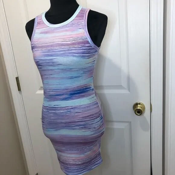 Summer bodycon mini sleeveless dress size small - Picture 3 of 9